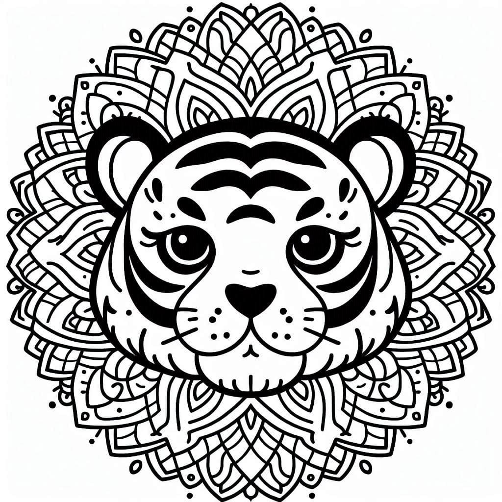 Mandalas Tigre 31